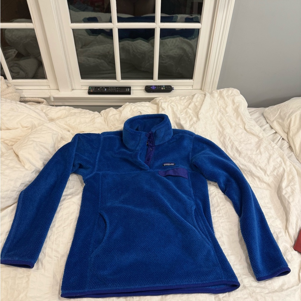 Patagonia Royal Blue Fleece Jacket